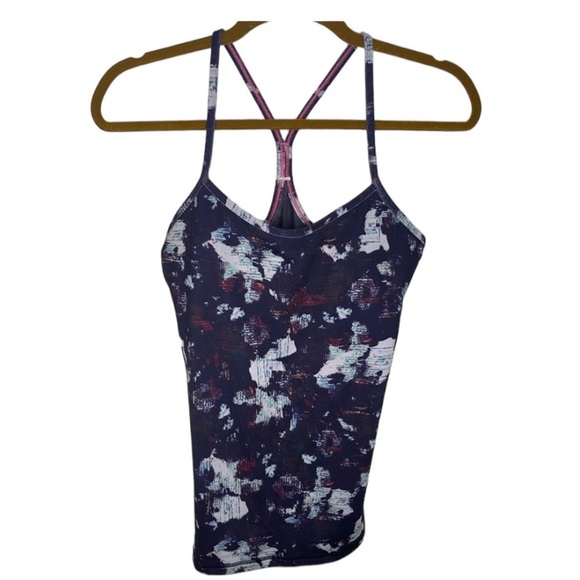 Lululemon Power Y Tank Luon Static Blossom - Picture 3 of 10
